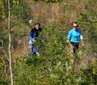 ...mutta loppusuoralla saattajia ei tarvita! :)