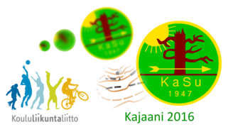 logo: Koululiikuntaliiton Suunnistusmestaruuskilpailut, Kajaani 2016