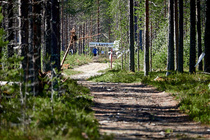 Lähtöön on noin 400m. (Kuvaaja oli vähän laiska, kun on tuo zoom ;) ...)