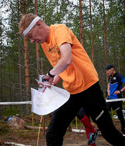 Tore Högnäs, H65, IF Brahe, sai juuri lähtösignaalin